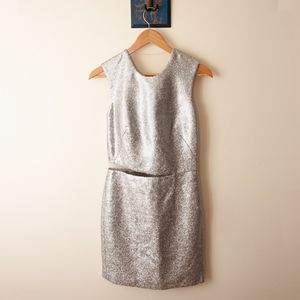 Kaufmanfranco Liquid Sequin Cocktail Dress